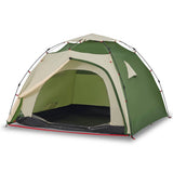 Camping Tent Dome 4-Person Green Quick Release 4004242