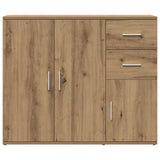 Sideboard Artisan Oak 91x29,5x75 cm Engineered Wood 855907