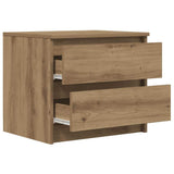 Bedside Cabinet Artisan Oak 50x40x43.5 cm Engineered Wood 856520