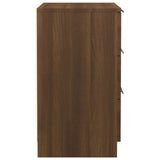 Bedside Cabinet Brown Oak 40x36x65 cm 817055