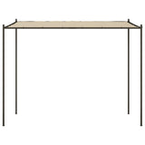 Gazebo Beige 3x3 m 180 g/m Fabric and Steel 362463