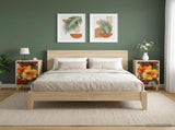 Bedside Cabinet GENNEP 2 pcs Sonoma Oak 36 x 33 x 60 cm 8007282