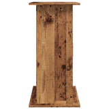 Aquarium Stand Old Wood 81x36x73 cm Engineered Wood 857278
