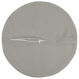 Throw Pillow 6 pcs HEERLEN Grey Dia. 50 cm Polyester 929482