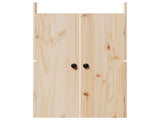 Kitchen Door MEPPEL 2 pcs Cream 50 x 9 x 82 cm Solid Pine wood 868170