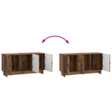 TV Cabinet Old Wood 99 x 34.5 x 50 cm Engineered Wood 894033