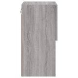 TV Cabinets with LED Lights 2 pcs Grey Sonoma 30.5x30x60 cm 836998