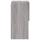 TV Cabinets with LED Lights 2 pcs Grey Sonoma 30.5x30x60 cm 836998