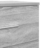 Bedside Cabinets 2 pcs with 2 Drawers Grey Sonoma 40x36x50 cm 858796