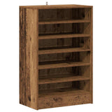 Shoe Cabinet Old Wood 60x35x92 cm Engineered Wood 856702