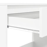 Desk with Drawer White 100 x 50 x 78 cm Engineered Wood 888937