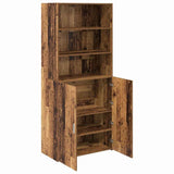 Highboard Old Wood 80 x 42.5 x 185 cm Engineered Wood 3402632