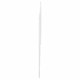 Headboard Gloss White Engineered wood 887983