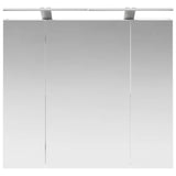 Bathroom Mirror Cabinet White 80 x 14.5 x 70 cm Engineered wood 889111