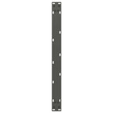 Coffee Table Legs U-Shaped 2 pcs Anthracite 60x cm Steel 4013162