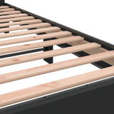 Bed Frame without Mattress Black 160x200 cm 3280137