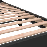 Bed Frame without Mattress Black 140x200 cm 3280147