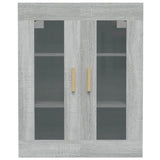 Hanging Wall Cabinet Grey Sonoma 69.5x34x90 cm 817388