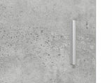 Sideboard Concrete Grey 98.5 x 33 x 80 cm Engineered Wood 8011142