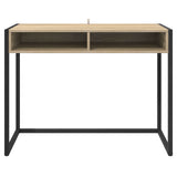Desk with Storage Sonoma 100 x 50 x 75 cm Engineered Wood 886475