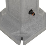 Garden Tanker with Faucet Light Grey Stone Look 316183