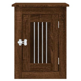 Dog Crate Furniture Brown Oak 45x62x59 cm Engineered Wood 838315