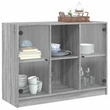 Sideboard Grey Sonoma 102x37x75.5 cm Engineered Wood 3295876