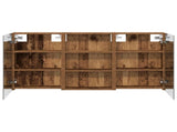 Bathroom Cabinet Set 3 pcs 120 x 10.5 x 60.5 cm Engineered wood 3403734