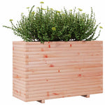 ZNTS Garden Planter 110x40x72 cm Solid Wood Douglas 3282642