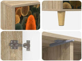 TV Cabinet ZAANDAM 102 x 33 x 50 cm Sonoma Engineered Wood 8007040
