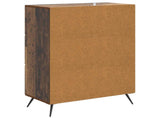 Sideboard Old Wood 66 x 34.5 x 90 cm Engineered Wood 895553
