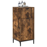 Bathroom Cabinet with Drawer Smoked Oak 39.5 x 36 x 88 cm 883399
