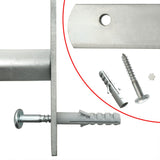 Adjustable Security Grille for Windows with 3 Crossbars 500-650 mm 141382