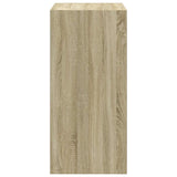 Wardrobe Sonoma Oak 77x48x102 cm Engineered Wood 840809