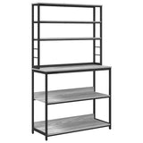 Kitchen Shelf Grey Sonoma 100 x 40 x 168 cm Engineered Wood 883895