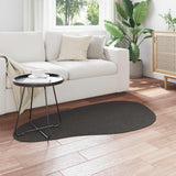 Area Rugs HUARTE Anthracite 80 x 150 cm Polyester 4103754