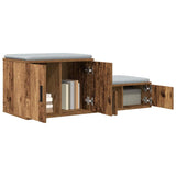 Storage Cabinet 2 pcs Old Wood 108 x 41 x 40 cm Engineered Wood 866673