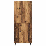 Highboard 2 pcs Old Wood Engineered Wood 3415649