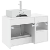 Bathroom Furniture Set 2 pcs White Engineered Wood 3403888
