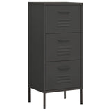 Storage Cabinet Anthracite Steel Medium Ball-Bearing 336186