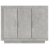Sideboard Concrete Grey 92x35x75 cm Engineered Wood 811839