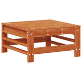Sectional Sofa Units 3 Piece Wax Brown Solid Pine Wood 865571