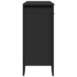 Sideboard Black 97x32.5x74.5 cm Engineered Wood 848559