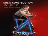 Exercise Bike, Stationary Bike with Adjustable Magnetic Resistance, Indoor Cycling Equipment with T3398P554296