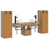 Bathroom Furniture Set 5 pcs Artisan Oak 33 x 34.5 x 100 cm 3405972