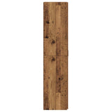 Highboard 2 pcs Old Wood 70 x 42.5 x 185 cm 3365591