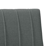 Upholstered Headboard Dark Grey 80 cm Solid Pine Wood 879255