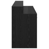 Desk with Drawer Black oak 160 x 55 x 91 cm Engineered wood 3365615