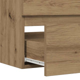 Sink Cabinet Artisian Oak 90x38.5x45 cm Engineered Wood 856250