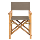 Dining Chair Folding 56 x 54 x 87 cm 100% Polyester Solid-Teak 42032678